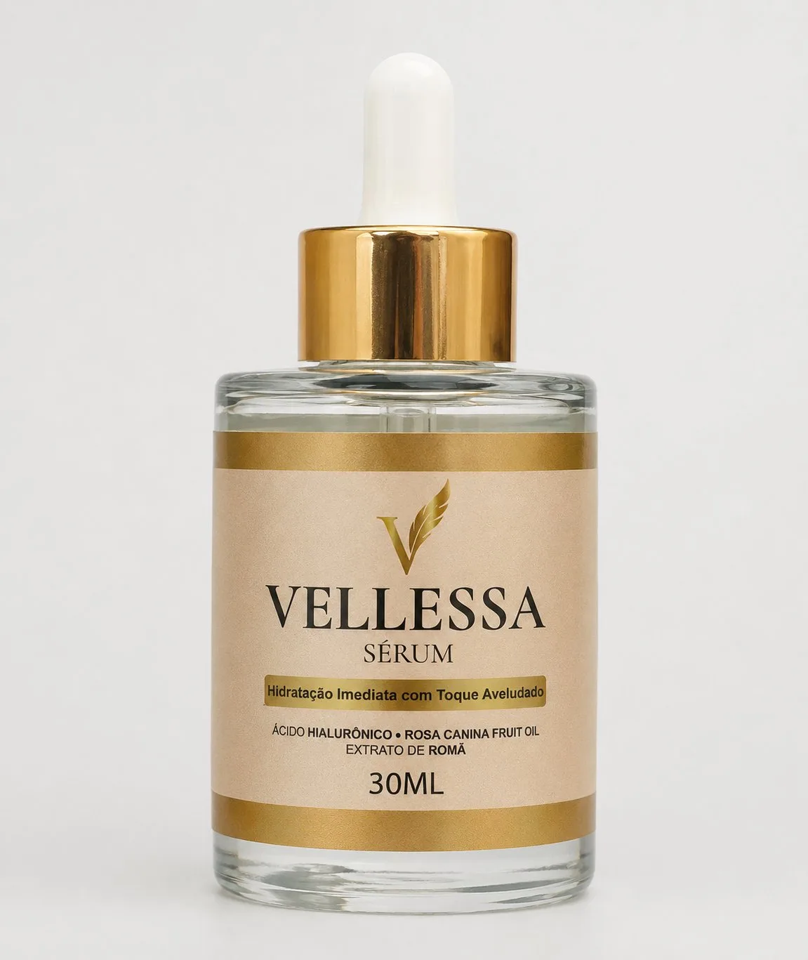 Frasco oficial do Vellessa Sérum 30ml